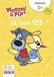 Omslag van Woezel & Pip ik leer 123