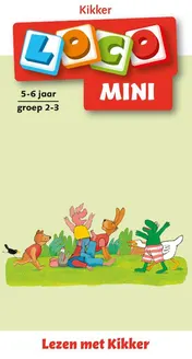 Omslag van Loco mini lezen met kikker (boekje)