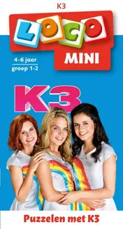 Omslag van Loco mini puzzelen met K3 (boekje)