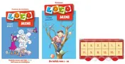 Omslag van Loco Mini tijd en tafels leren (doos + 2 boekjes)