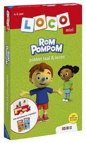 Omslag van Loco mini rompompom pakket taal & lezen