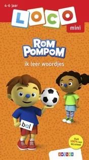 Omslag van Loco Mini Rompompom ik leer woordjes