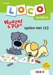 Omslag van Loco bambino Woezel & Pip spelen met 123