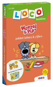 Omslag van Loco bambino Woezel & Pip pakket letters & cijfers