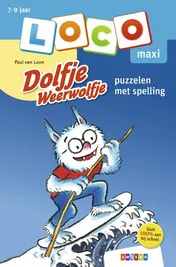 Omslag van Loco maxi Dolfje Weerwolfje puzzelen met spelling