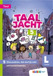 Omslag van Taaljacht ed.1 gr5 antwb. taal blok5-8 (VROEG)