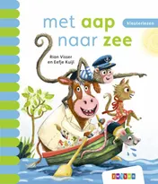 Omslag van met aap naar zee