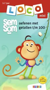 Omslag van Semsom oefenen met getallen t/m 100
