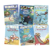 Omslag van Pakket AVI strips groep 3 (6 titels)