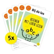 Omslag van Pakket Bij de les Oefenen met leren lezen (5 ex)