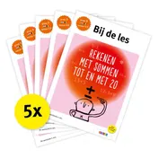 Omslag van Pakket Bij de les Rekenen met sommen tot en met 20 (5 ex)