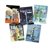 Omslag van Pakket Lees je digiwijs groep 7-8 (5 titels)