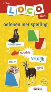 Omslag van Loco mini oefenen met spelling