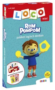 Omslag van Loco mini Rompompom pakket logisch denken