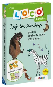 Omslag van Fiep Westendorp pakket spelen & tellen met dieren