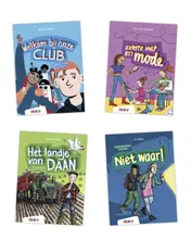 Omslag van Pakket Makkelijk & Leuk AVI E4 (4 titels)