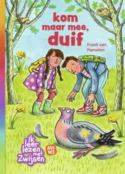 Omslag van kom maar mee, duif