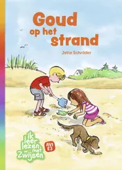 Omslag van Goud op het strand