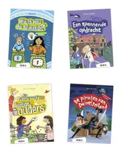 Omslag van Pakket Makkelijk & Leuk AVI E5 (4 titels)