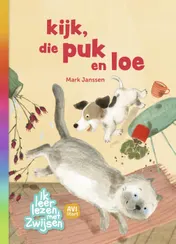 Omslag van kijk, die puk en loe