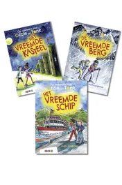 Omslag van Pakket Op vakantie met Ozzie en Tonk (3 titels)