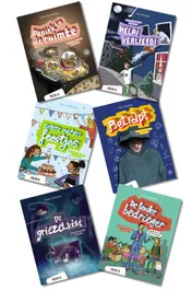 Omslag van Pakket Makkelijk & Leuk AVI M5 (6 titels)