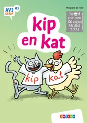 Omslag van kip en kat