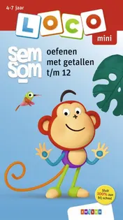 Omslag van Loco mini semsom oefenen met getallen t/m 12
