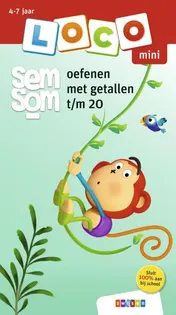 Omslag van Loco mini semsom oefenen met getallen t/m 20