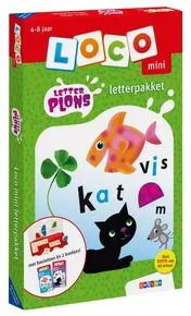 Omslag van Loco mini Letterplons letterpakket