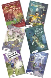 Omslag van Pakket 2 Toneellezen groep 6 (6 titels)