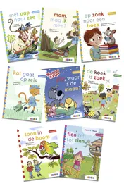 Omslag van Pakket kleuterlezen (8 titels)