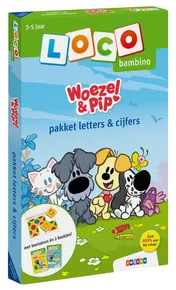 Omslag van Loco bambino Woezel & Pip pakket letters & cijfers