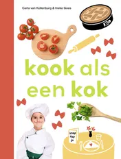 Omslag van kook als een kok