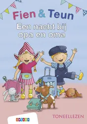 Omslag van Fien & Teun - Een nacht bij opa en oma