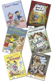 Omslag van Pakket 2 Toneellezen groep 3 (6 titels)