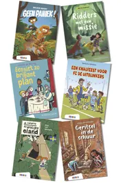 Omslag van Pakket 2 Toneellezen groep 4 (6 titels)