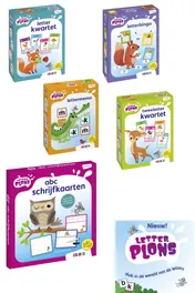 Omslag van Feestdagenpakket Letterplons (5 spellen)
