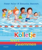 Omslag van Kolletje leert zwemmen