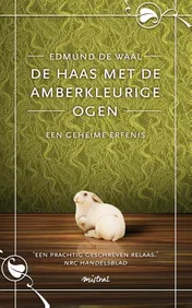 Omslag van De haas met de amberkleurige ogen