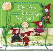 Omslag van De vier kaboutertjes in de lente