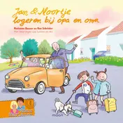 Omslag van Jan & Noortje logeren bij opa en oma