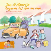 Omslag van Jan & Noortje logeren bij opa en oma