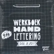 Omslag van Werkboek Handlettering doe je zo!
