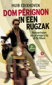 Omslag van Dom Pérignon in een rugzak