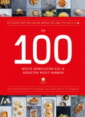 Omslag van De 100 beste gerechten die je gegeten moet hebben