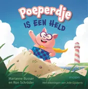 Omslag van Poeperdje is een held