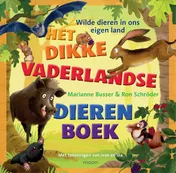 Omslag van Het dikke vaderlandse dierenboek