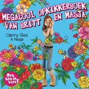 Omslag van Megacool opkikkerboek van Britt en Masja