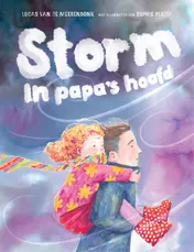 Omslag van Storm in papa's hoofd